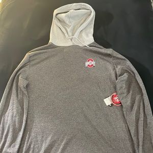 Ohio State Grey Pullover Hoodie